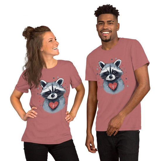 Raccoon Loves Toronto - Unisex Eco Cotton Tee - Fashion Latitude