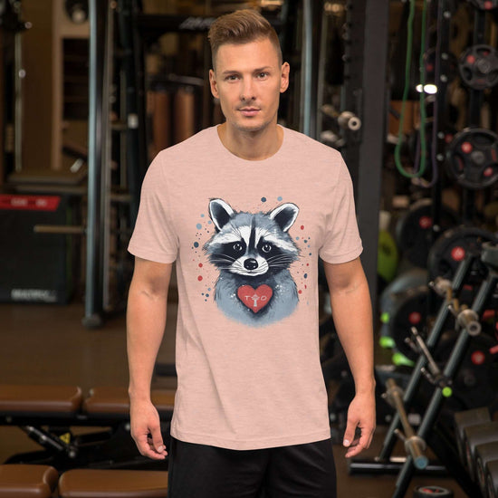 Raccoon Loves Toronto - Unisex Eco Cotton Tee - Fashion Latitude