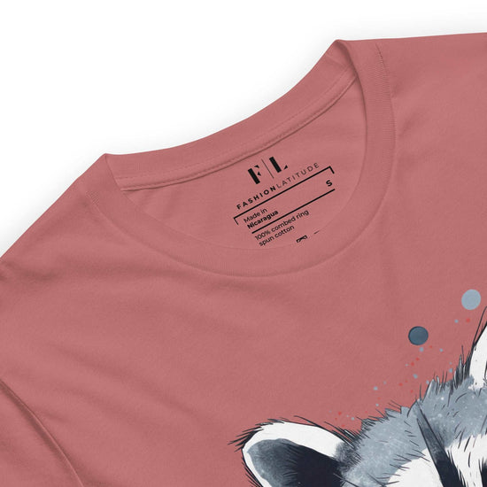 Raccoon Loves Toronto - Unisex Eco Cotton Tee - Fashion Latitude