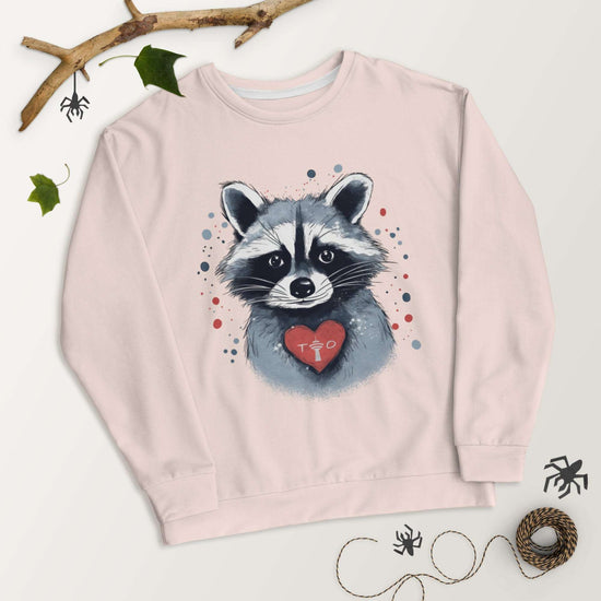 Raccoon Loves Toronto - Unisex Premium Sweatshirt - Fashion Latitude