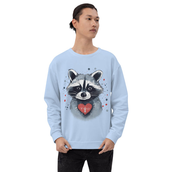 Raccoon Loves Toronto - Unisex Premium Sweatshirt - Fashion Latitude