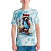 Skateboarding raccoon - Men's Premium Jersey - Fashion Latitude