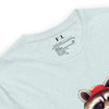 Skateboarding Raccoon - Unisex Eco Cotton Tee - Fashion Latitude