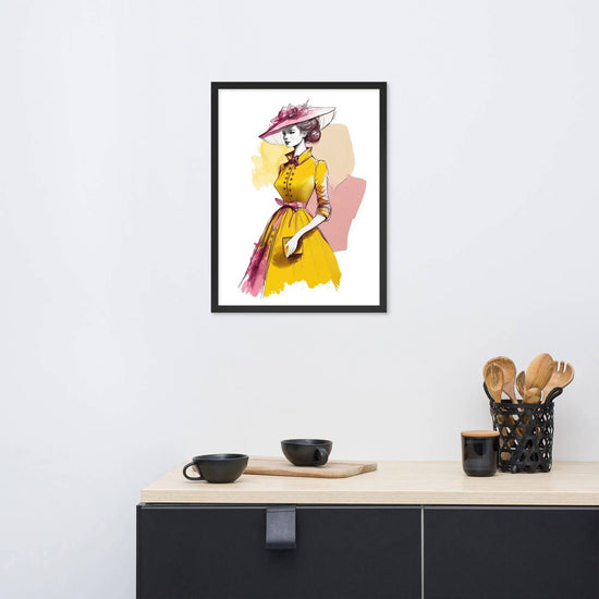 Timeless Elegance - Framed Art - Fashion Latitude