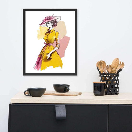 Timeless Elegance - Framed Art - Fashion Latitude