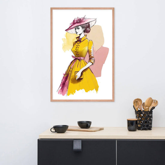 Timeless Elegance - Framed Art - Fashion Latitude