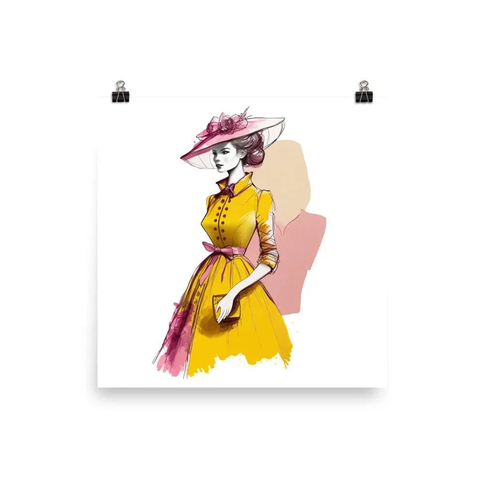 Timeless Elegance - Unframed Art - Fashion Latitude