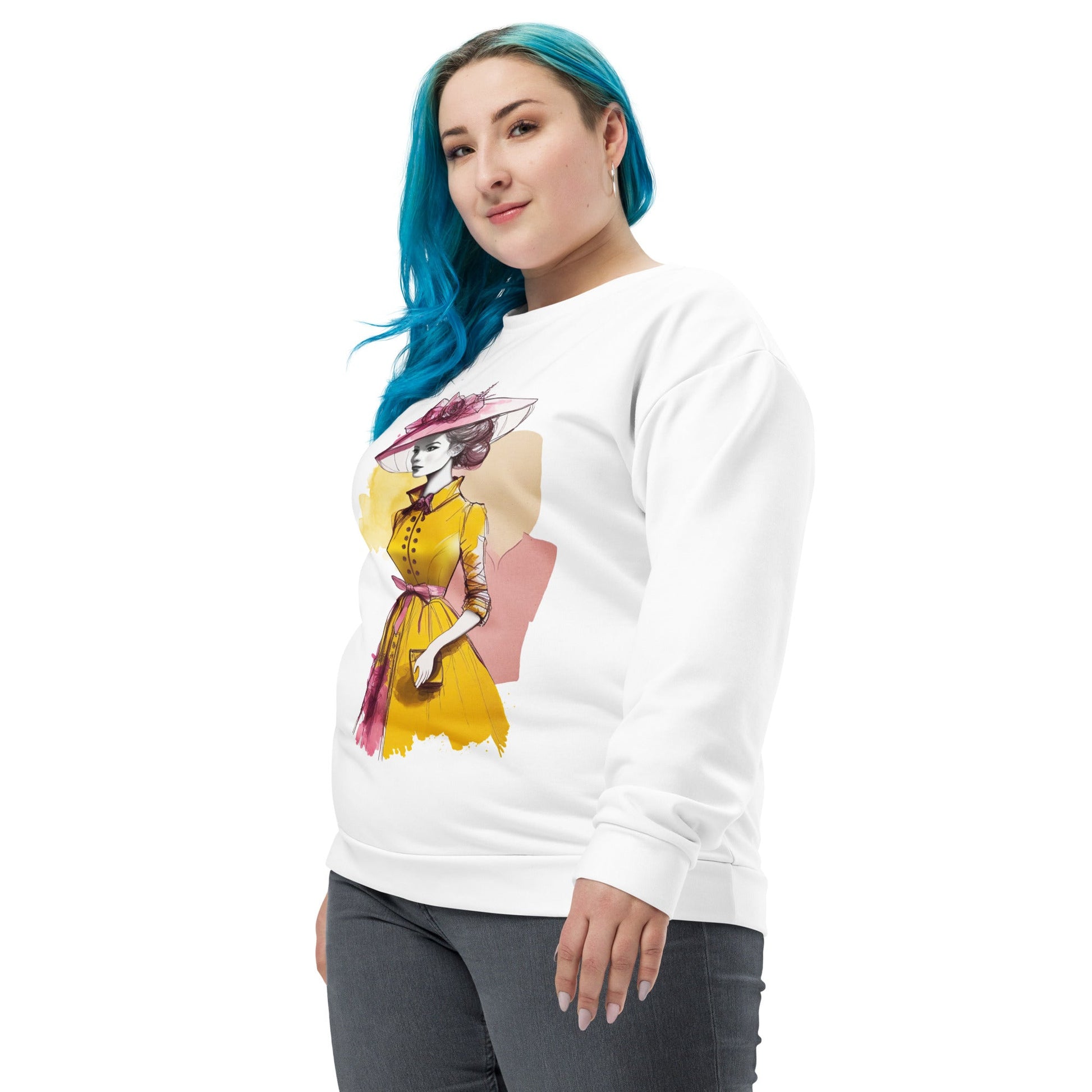 Timeless Elegance - Unisex Premium Sweatshirt - Fashion Latitude