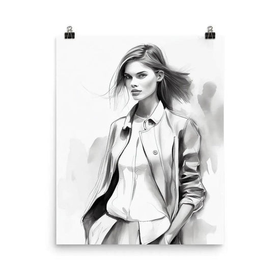 Understated Beauty - Unframed Art - Fashion Latitude