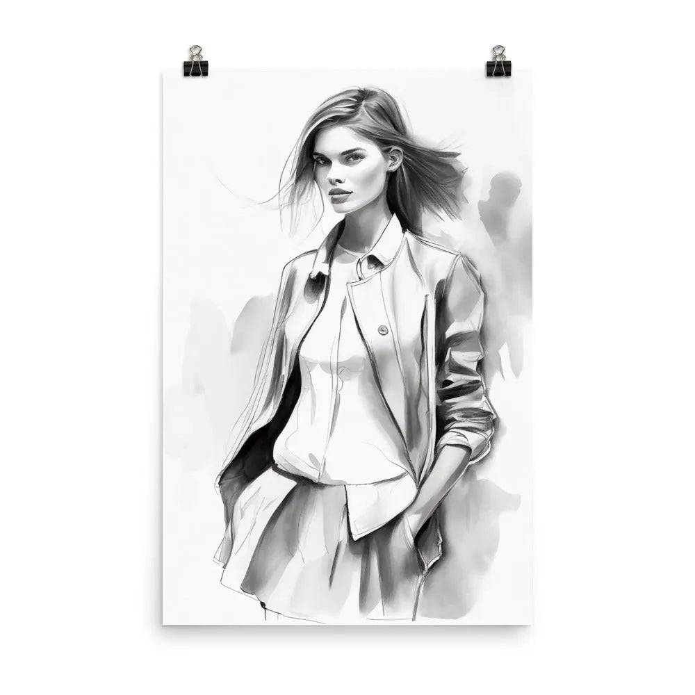 Understated Beauty - Unframed Art - Fashion Latitude