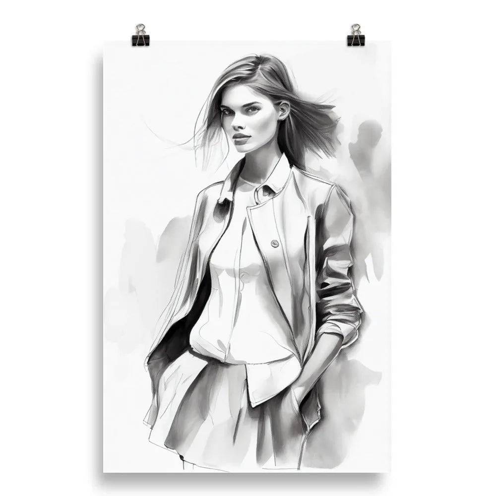 Understated Beauty - Unframed Art - Fashion Latitude