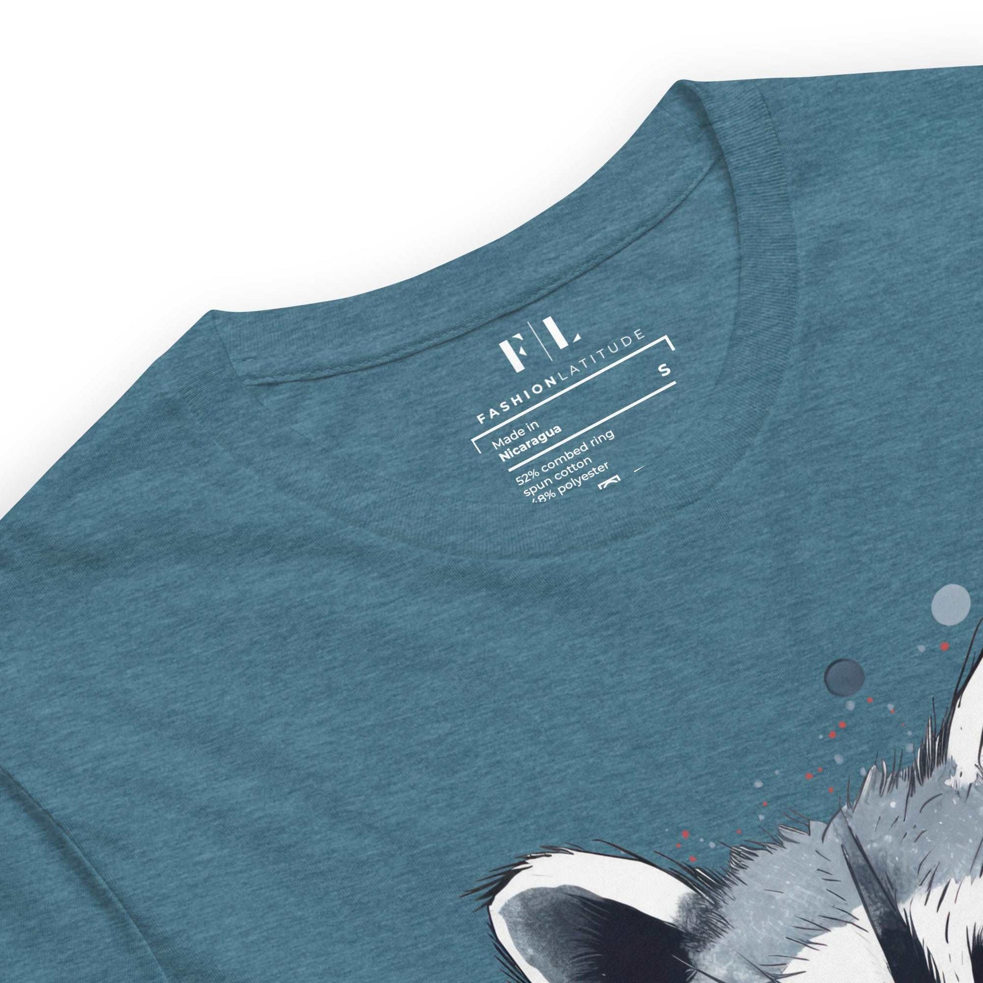 Raccoon Loves Toronto - Unisex Eco Cotton Tee - Fashion Latitude