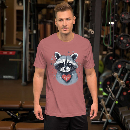 Raccoon Loves Toronto - Unisex Eco Cotton Tee - Fashion Latitude