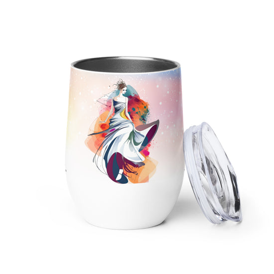 Dancing Melodies - Wine Tumbler - Fashion Latitude