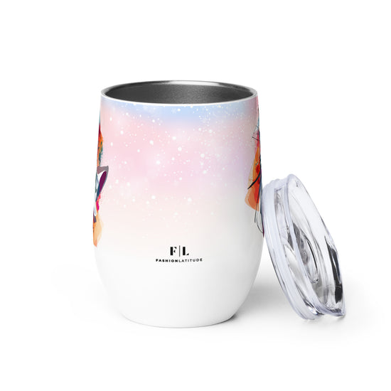 Dancing Melodies - Wine Tumbler - Fashion Latitude