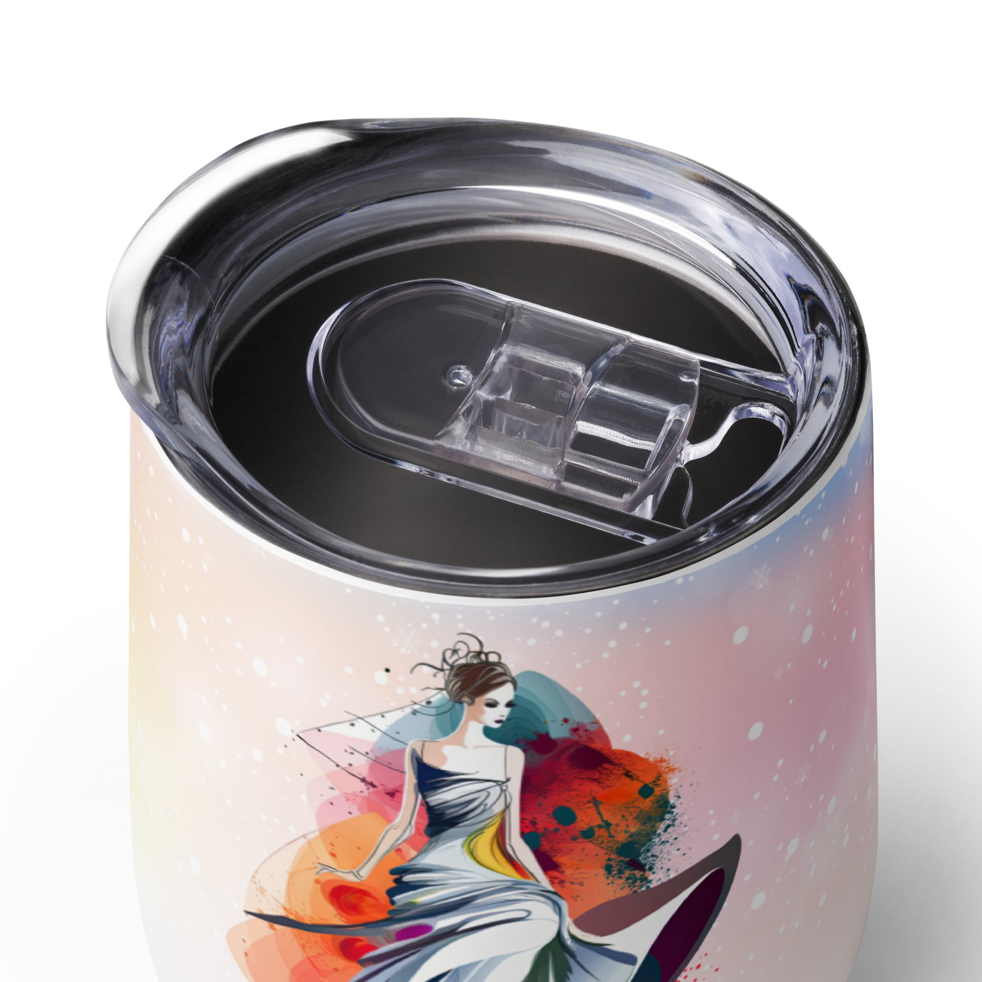 Dancing Melodies - Wine Tumbler - Fashion Latitude