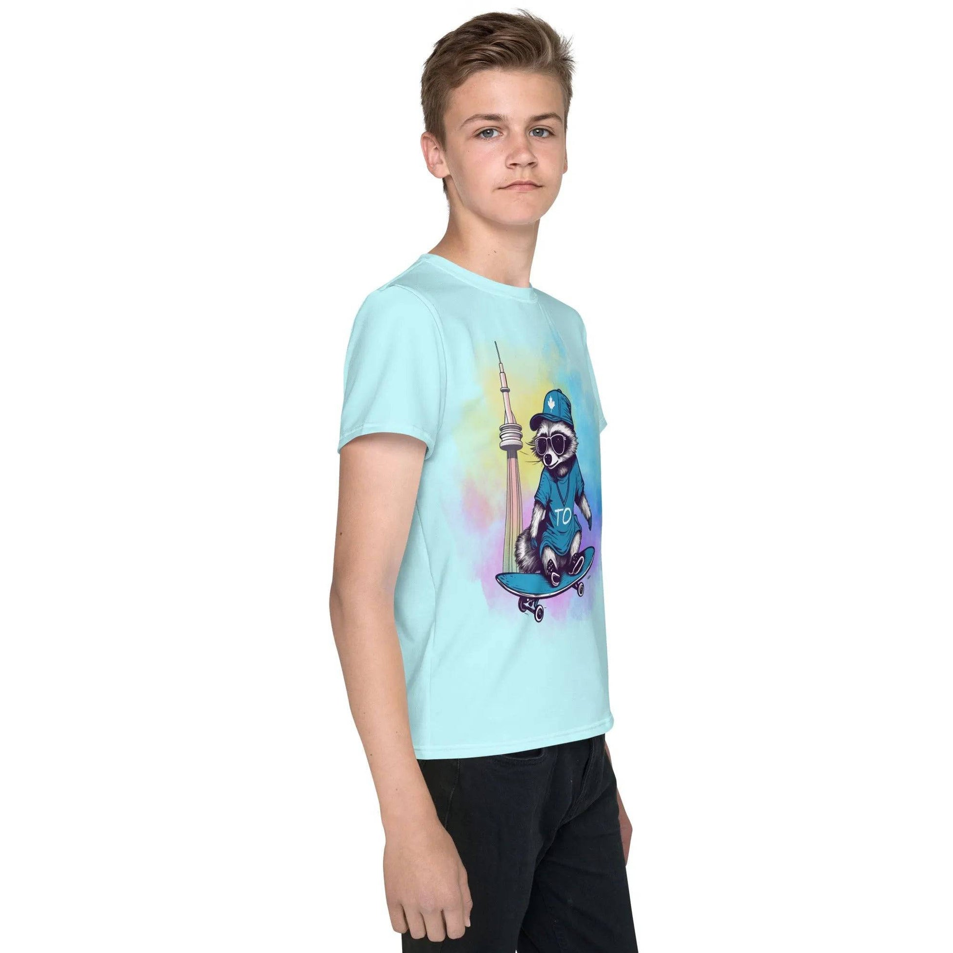 Your Local Tour Guide - Kid's Premium Tee, Won't Fade (Aqua) - Fashion Latitude