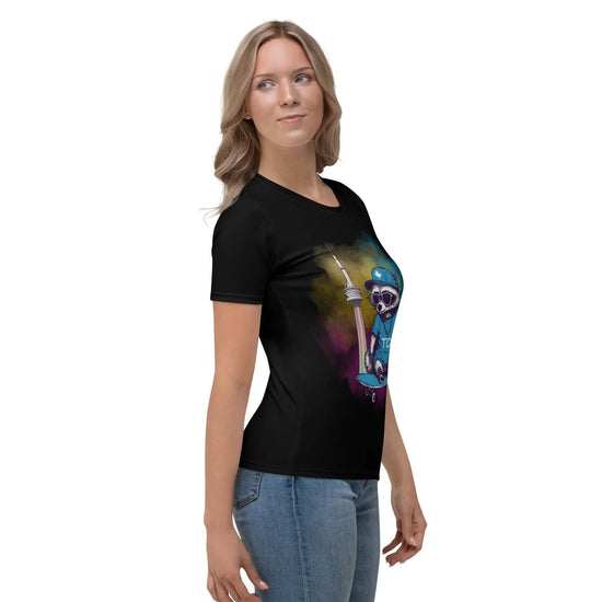 Your Local Tour Guide - Women's Premium Tee, Won't Fade (Black) - Fashion Latitude